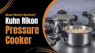 Efficient Cooking with Kuhn Rikon Duromatic Top Pressure Cooker Review Kitchens Culinary Marvel [upl. by Anialram]