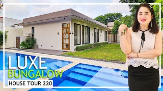 Luxurious Modern Bungalow with Adult and Kiddie Pool in Las Pinas [upl. by Nickles]