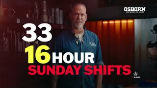 Dan Osborn talks about his Sunday factory shifts in new ad [upl. by Dettmer]