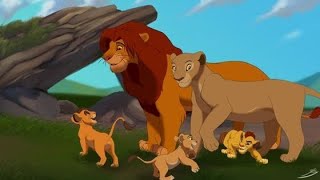 The Lion King  Simba amp Nala and cubs Kopa Kiara Kion 💞 [upl. by Janina220]