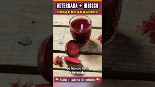 Misture BETERRABA com HIBISCO para o CORAÇÃO e CIRCULAÇÃO [upl. by Aihseken]