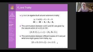 Talk 4 A Magic Pyramid of Supergravity Theories Mia Hughes [upl. by Heall]