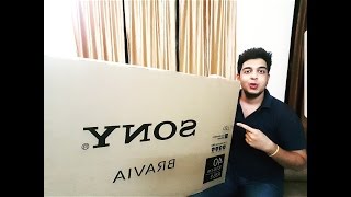 Sony 2017 40 inch LED KLV 40R352E Tv Unboxing and Review 2017 version [upl. by Dimphia]