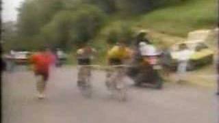 1985 Tour de France  Climb to Luz Ardiden [upl. by Marutani]