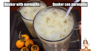 QUAKER CRUDO CON NARANJILLAS🇪🇨 ó Lulos Quaker with naranjilla [upl. by Amando236]