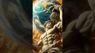 Atlas The Titan Who Held Up the Sky 🌌💪 mythology greekmythology short [upl. by Namialus]