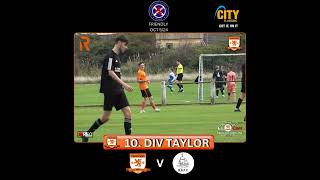 DIV TAYLOR V ROYAL ALBERT FC FRIENDLY OCT 24 [upl. by Asilat]