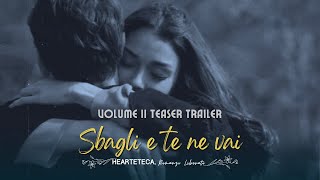 SBAGLI E TE NE VAI Cosang ft LIBERATO  quotHEARTETECA Volume IIquot teaser trailer [upl. by Scevo]