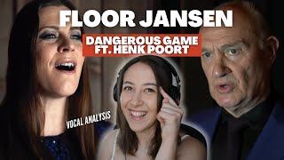 FLOOR JANSEN Dangerous Game ft HENK POORT  Vocal Coach Reacts  Jennifer Glatzhofer [upl. by Ellenrahs]