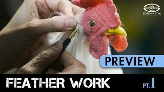 Feather Work Part 1 Realistic Bird Feathering Techniques  PREVIEW [upl. by Drazze]