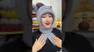 knitting topi design woolen cap bunai [upl. by Hannan839]