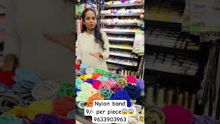 Nylon band വെറും 9 roopakko😱😱 whatsapp 9633903963 hairbowmaking diy [upl. by Nomyaw897]