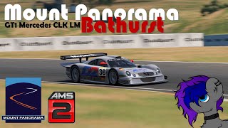 Automobilista 2  Bathurst Lap with a GT1 Mercedes CLK LM [upl. by Enitsirc35]