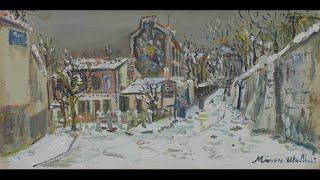 Maurice Utrillo 18831955Part 2 A French painter of the School of Paris specialized in cityscape [upl. by Ballman]