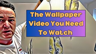 professional tips and tricks for hanging wallpaper  Harlequin Kinina wallpaper [upl. by Krystal]