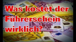 Was kostet der Führerschein wirklich Führerschein Klasse B [upl. by Iverson766]