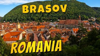 ⭐ Walking Amazing Brașov Romania  A Great Medieval City [upl. by Natsuj]