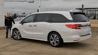 2024 Honda Odyssey Touring  Is It The BEST Minivan On The Market [upl. by Torras]