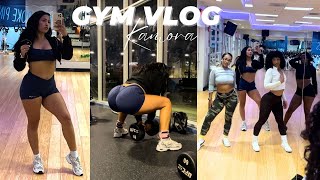 GYM VLOG  Glute workouts for Beginners [upl. by Valentino991]