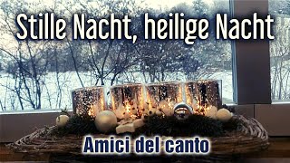 Stille Nacht heillige Nacht  Amici del canto Riedholz 11122022 [upl. by Tonneson]