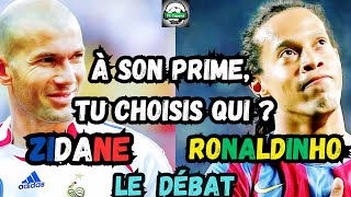 A son prime tu choisis qui  Zinedine Zidane🇫🇷 ou Ronaldinho🇧🇷 [upl. by Nnylyar]