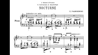 Paderewski  Nocturne Op16 No4 Nelson Freire piano [upl. by Llertnov]