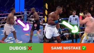 Why Anthony Joshua lost to Daniel Dubois  SAME MISTAKES as Ruiz 1 match  Breakdown Analysis by Raf [upl. by Hanej]