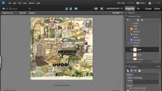 Organize your Digital Scrapbooking Supplies in Photoshop Elements Organizer [upl. by Yulma]