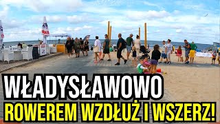 WŁADYSŁAWOWO ZWIEDZANIE ROWEREM 2024 Przejazd przez miasto wzdłuż i wszerz a na koniec do PORTU [upl. by Nicola429]