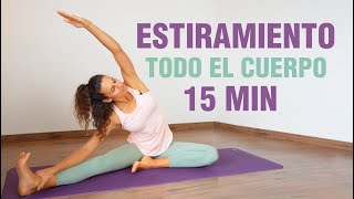 Rutina de estiramientos para todo el cuerpo  Perfecta después de hacer ejercicio  Anabel Otero [upl. by Rebmit212]