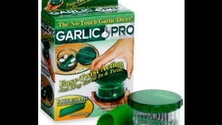 GARLIC PEELER N CHOPPERPELA AJOS Y PICADORA GARLIC PRO V [upl. by Nonahs431]