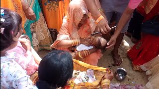 mundan breastfeeding 😍🆕newll mundan2024ka bast videoll Indian videos👌mundan vlogsll latest vide [upl. by Tearle]