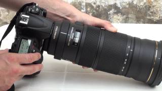 Sigma 120300 mm f28 Test de ce teleobjectif par GeekTrend [upl. by Naryt]