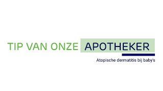 Tip van onze apotheker  Atopische dermatitis bij babys [upl. by Kessia354]