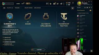 ChoboGamer Live Stream Jarvan to Diamond [upl. by Wauters]