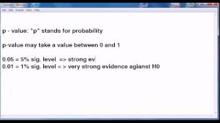 SPSS for newbies the pvalue made simple [upl. by Pulling796]