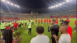 WATCH BLACK STARS FINAL TRAINING JAMA SESSION IN ANGOLA…CAMP NEWS amp ANGOLA VS GHANA HTH 🇬🇭 🇦🇴 [upl. by Albur776]