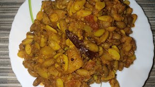 ଶୁଖିଲା ଶିମ୍ବ ମଞ୍ଜି ରାଇ Dried Flat beans Seeds RecipeSimba manji Rai [upl. by Clerc]