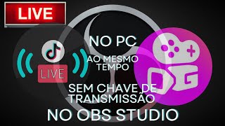 Live no Tiktok e Kwai simultaneamente pelo OBS studio tiktok kwai obsstudio livestream [upl. by Isbella]