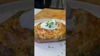 Best Ever Vegan Double Baked Potatoes 🥔✨  Ultimate Cheesy amp Creamy Recipe [upl. by Eerdna576]