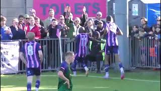 HIGHLIGHTS  Dulwich Hamlet vs Kingstonian  141023 [upl. by Oirom316]