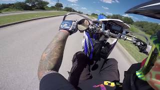 WR450 Wheelie Practice  Grippin amp Rippin [upl. by Franciska188]