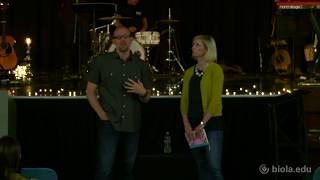 Jason and Shelley Martinkus Stronger Bonds Biola Afterdark Chapel [upl. by Hannasus]