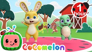 Tortoise and the Hare Dance Party  CoComelon Nursery Rhymes amp Kids Songs [upl. by Anawait252]