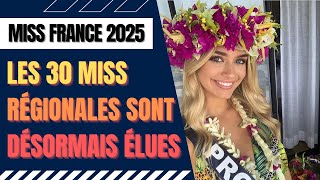 Profile des 30 candidates à Miss France 2025 qui aura lieu le 14 décembre au Futuroscope [upl. by Nitsur]