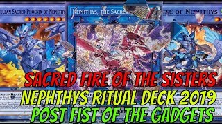 YGOPRO NEPHTHYS DECK 82019  Post FIST OF THE GADGETS [upl. by Cappello]