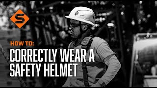 How To Correctly Wear Your Safety Helmet  STUDSON Safety [upl. by Tom445]