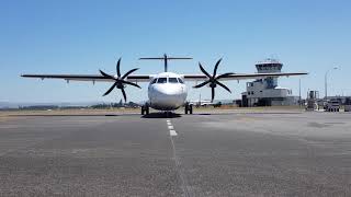 Air New Zealand ATR 72600 Engine Start Gisborne Airport [upl. by Zoe397]