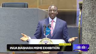 President Ruto Full Speech During Inua Biashara MSME Exhibition KICC Nairobi  Oct 2024 [upl. by Roderic241]