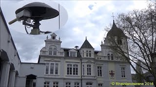 Sireneprobe in der Altstadt von Königswinter  Probealarm E57 [upl. by Rybma593]